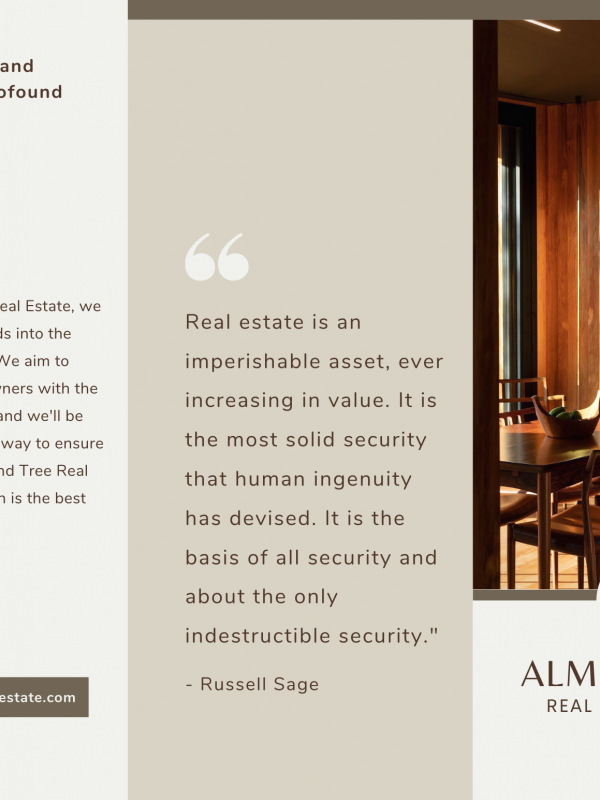Almond Tree Real Estate Brochure 1